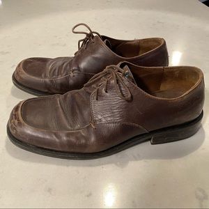 Country Road brown Derby men's shoes 42 Australian